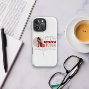 "Blessed and Highly Favored", Ageless Divas MagSafe® tough case for iPhone® Turn heads, as you communicate, like a Woman with Purpose!