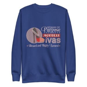 Trademark Premium Sweatshirt, with a bold statement of defiant resilience