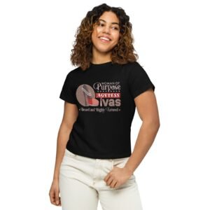 Inspirational, Blessed Women’s high-waisted t-shirt